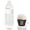 Big Dot of Happiness Boy 18th Birthday - Eighteenth Birthday Party Decorations - Party Cupcake Wrappers - Set of 12 - 3 of 4