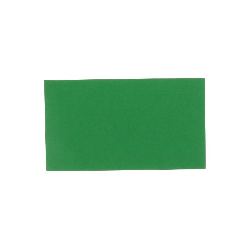 JAM Paper Smooth Personal Notecards Green 500/Box (11756575C), 1 of 3