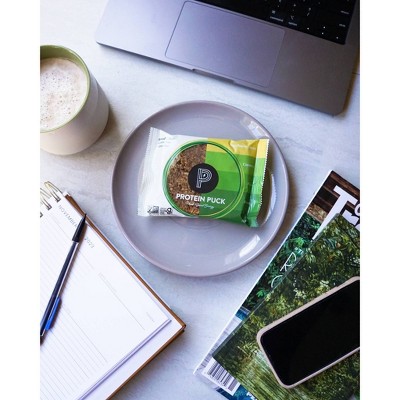 Protein Puck Good Vibes Nutrition Bars - Sunflower Butter - 3.2oz/16ct: Chewy, 7g Protein, Ready to Eat