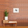Restudio Designs Texas Map Art Print 16" 20" - Deny Designs: Modern Unframed Mixed Media Wall Decor for All Ages - 2 of 4
