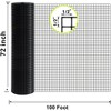 Acekool 24"x50ft Hardware Cloth, 16 Gauge Vinyl Coated Galvanized Wire Mesh, 2"x3" Fence Roll for Garden, Poultry, Plant & Tree Protection, Easy Cut - 2 of 4