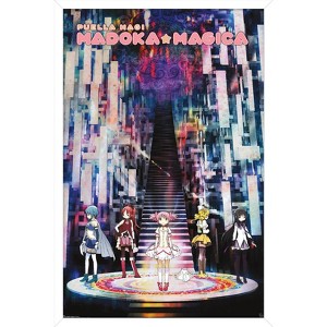 Trends International Puella Magi Madoka Magica Framed Wall Poster Prints - 1 of 4