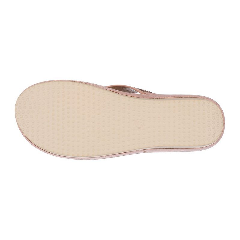 GC Shoes Kiara Embellished Comfort Slide Wedge Sandals, 5 of 9