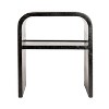 Storied Home Waterfall Edge End Table with Shelf - 2 of 4