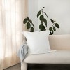 100% French Linen Flanged Euro Sham 26" x 26" | BOKSER HOME - 2 of 4