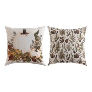 Autumn Leaves Decorative Pillow – Climaweave 18 Inch by Manual Woodworkers and Weavers - 1 of 3