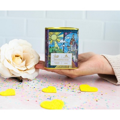 Disney Princess Belle Enchanted Rose Scented Soy Tealight Candle