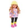 Our Generation Colors of Fun Graphic Sweatshirt Outfit for 18" Dolls - 3 of 4