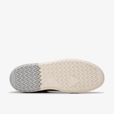 Мужские Clarks Mens Courtlite 2 Run Grey Nubuck Sneakers 10 Medium — фото 4