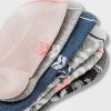 Women's Cushioned Camo Print 6pk No Show Socks - All In Motion™ Assorted Colors 4-10: Arch Support, Zone Cushioning - 3 of 3