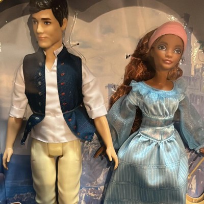 Disney The Little Mermaid Ariel & Prince Eric Fashion Dolls And ...