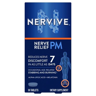 Nervive Nerve Relief PM Tablets - 30ct