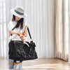Airline Approved Small Dog Carrier - Collapsible Pet Travel Carrier for Cats and Small Dogs up to 13 lb , 17 x 12 x 12 Inches , Classic Black - 2 of 4