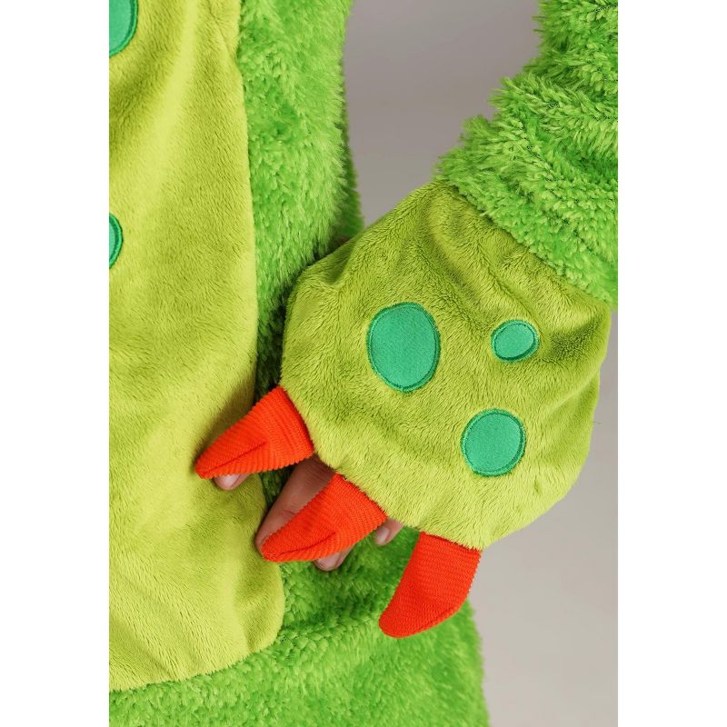 HalloweenCostumes.com Spotted Green Monster Costume for Boys., 5 of 9