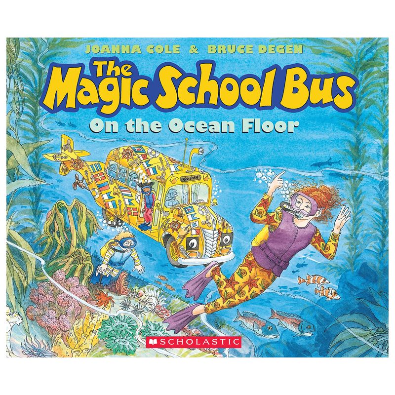 The Magic School Bus on the Ocean Floor - by Joanna Cole, 1 of 2