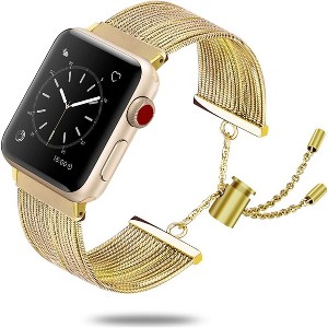 Worryfree Gadgets Metal Dressy Band for Apple Watch 38/40/41mm Series 8 7 6 SE 5 4 3 2 1 - 1 of 4