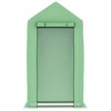 vidaXL Greenhouse Green PE mesh fabric Small Durable Greenhouse - 4 of 4