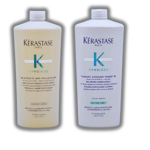 Kerastase Paris Symbiose Anti-Dandruff Shampoo & Conditioner Duo – 34 oz. Set For Dandruff-Prone Hair /Soothes & Hydrates Dry Hair & Scalp - 1 of 2