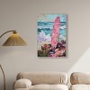 Art Remedy Colorful Surfboard in the Sand Colorful Coastal Wall Art Framed - 2 of 4