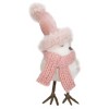 Northlight 6.25" Winter Bird in Pink Santa Hat Tabletop Christmas Decoration - 3 of 4