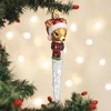 Old World Christmas 6.0 Inch Reindeer Icicle Ornament Santa Hat Tree Ornaments - 3 of 3