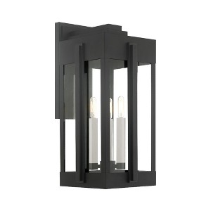 Livex Lighting Lexington 3 - Light Wall Light in  Black - 1 of 3