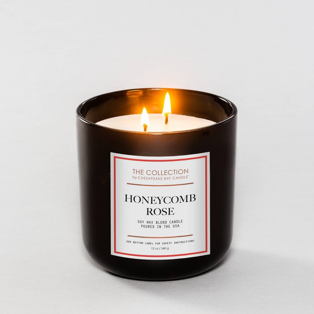 12oz Honeycomb Rose Candle - The Collection by Chesapeake Bay