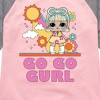 Girls' - LOL Surprise! - Go Go Gurl Shirt Tail Raglan Graphic T-shirt - 2 of 4