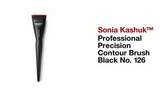 Sonia Kashuk&#8482; Professional Precision Contour Brush Black No. 126, 2 of 5, play video