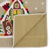 Saro Lifestyle Gingerbread House Runner, Natural, 16" x 72" - 2 of 4