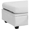 CAVINAS Polyester Storage Ottoman Bench with Button Tufted,Upholstered Storage Ottoman,Storage Benches for Living Room,Bedroom - 4 of 4