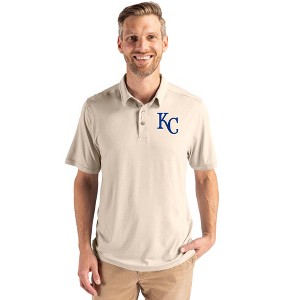 Kansas City Royals Cutter & Buck Coastline Epic Comfort Recycled Mens Polo - 1 of 1