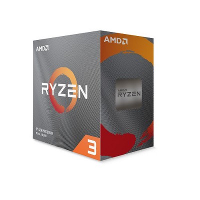 AMD Ryzen 3 3100 Unlocked Desktop Processor w/ Wraith Stealth Cooler - 4 cores & 8 threads - Unlocked for Overclocking - 18MB GameCache