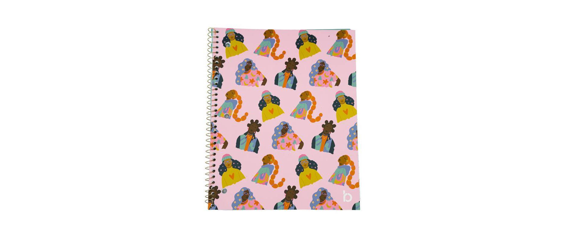 Be Rooted 8.5"x10.5" Spiral Notebook Girls Run The World All Over Print