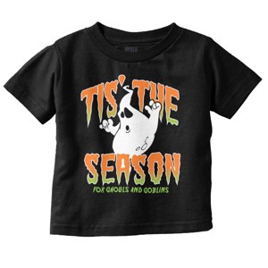 Halloween Season of Ghouls Goblins Toddler Baby Graphic T Shirt Brisco Brands - 1 of 4