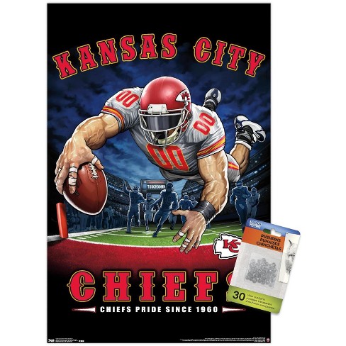 Trends International Nfl Kansas City Chiefs - Patrick Mahomes Ii 22  Unframed Wall Poster Prints : Target