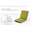 Floor Chair with Back Support, 6 Position Adjustable Folding Sofa Chair for Reading TV Watching and Gaming, Portable Floor Seat - 3 of 4