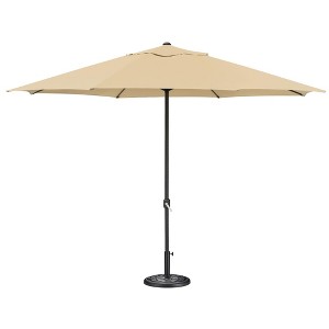 Yescom 13Ft Heavy Duty Outdoor Patio Umbrella with Base - 1 of 4