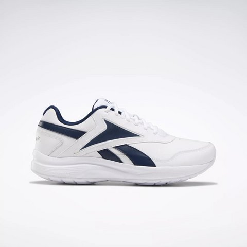 Мужские кроссовки Reebok Walk Ultra 7 Dmx Max 9.5 WHITE/CONAVY/CROYAL