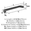 Amerock Evolve 6-5/16 Inch Cabinet or Furniture Pull - 3 of 4