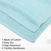 Unique Bargains Soft Absorbent Cotton Bath Towel for Bathroom kitchen Shower Towel 1 Pcs - 3 of 4