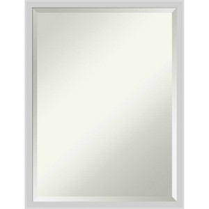 Amanti Art Incline Beveled Wood Framed Bathroom Vanity Wall Mirror - 1 of 4