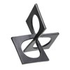 Sagebrook Home Metal Sculpture Decor - Linked Square Design - Abstract Style Design for Decorative Table - image 3 of 4