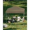 Garvee 10x10 Pop Up Canopy Tent Outdoor Canopy One-Person Set Up Heavy Duty Commercial Instant Tent Shelter, 0-Sidewall - 2 of 4