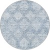 Unique Loom Kamala Washable Collection Area Rug - Modern Trellis - 2 of 4