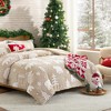 Amelie Home 3 Pieces Plush Comforter Set, Ultra-Soft Winter Bedding - 3 of 4