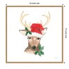 Amanti Art Critter Greetings VIII by Jenaya Jackson Canvas Wall Art Print Framed 22-in. W x 22-in. H. - 4 of 4