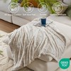 FONTOI 50"x60" Soft Faux Fur Blanket Plush Reversible Throw for Home Luxuriously Soft All Seasons Fuzzy Cozy Blanket for Couch, Bed Gift - 4 of 4