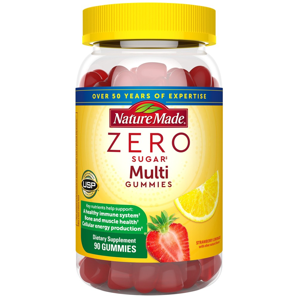 Photos - Vitamins & Minerals Nature Made Zero Sugar Multivitamin Sugar Free Gummies - 90ct