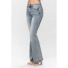 Women's Tinted Pin Tack Detail Flare Jean - Judy Blue - 2 of 4